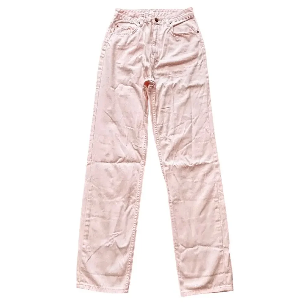 Ksubi Playback Pale Pink High Waisted Jeans Women’s Size 27x33 NWOT